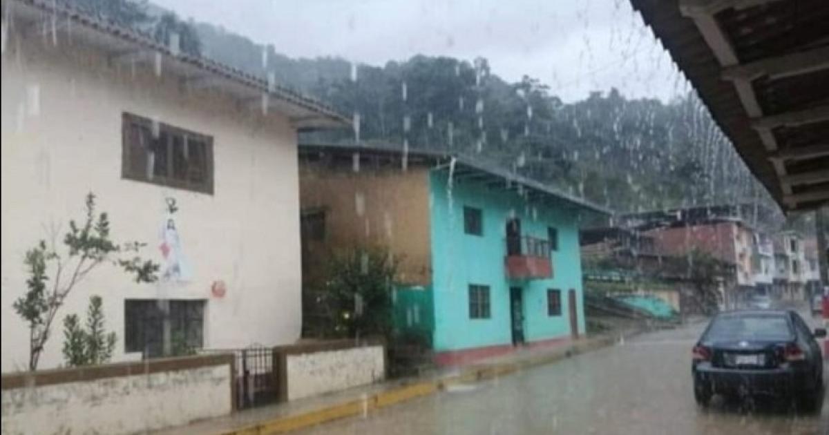lluvias en la sierra de Áncash