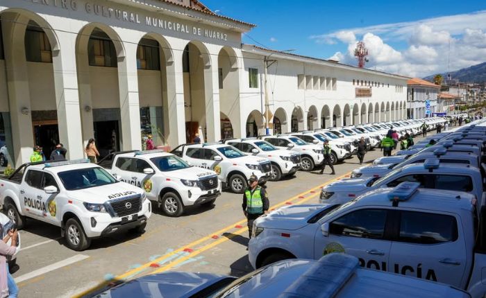 En plena ola de inseguridad ciudadana, aún no operan los 100 patrulleros adquiridos por el Gobierno Regional de Áncash (GRA) para la Policía Nacional