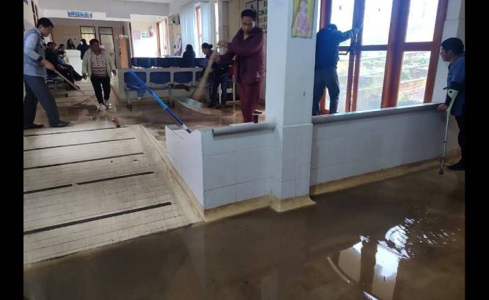 Lluvias intensas en Piscobamba