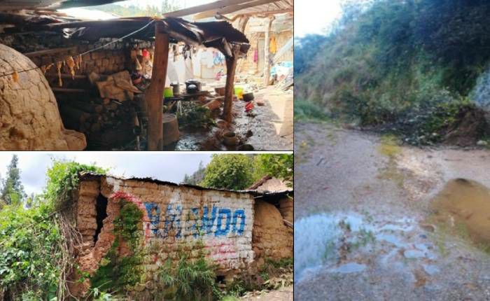 lluvias intensas interrumpen carretera vecinal y afectan vivienda en taricá2312745626097874381.