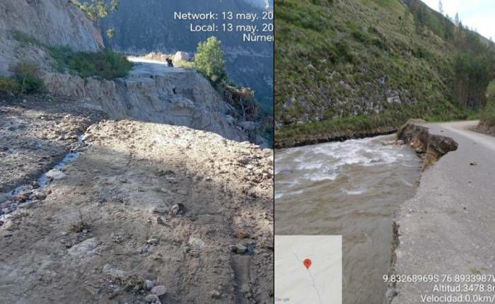 lluvias intensas interrumpen tránsito en vías vecinales de tres distritos de la sierra de áncash3997747666901382998.