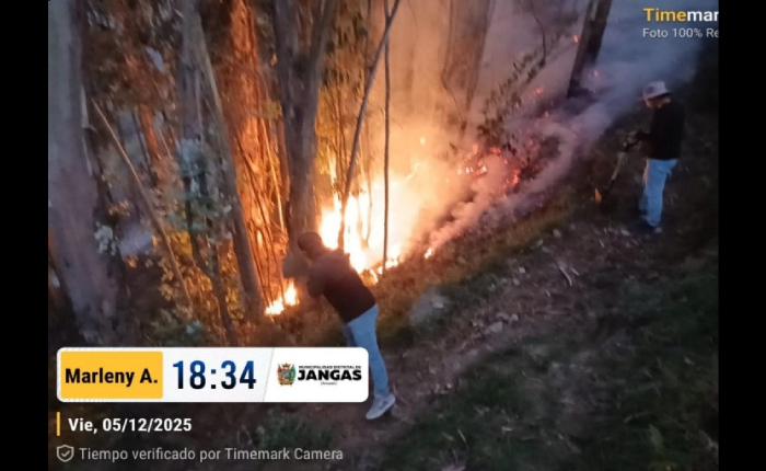 1 persona fallecida y 11 hectáreas destruidas en 2 incendios forestales en Áncash_0