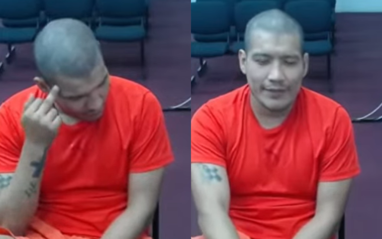 erick-moreno-el-monstruo-se-burla-al-escuchar-sus-mensajes-extorsivos-en-juicio