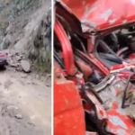 huanuco-gigantescas-rocas-aplastan-auto-y-pasajeros-sobreviven-de-milagro