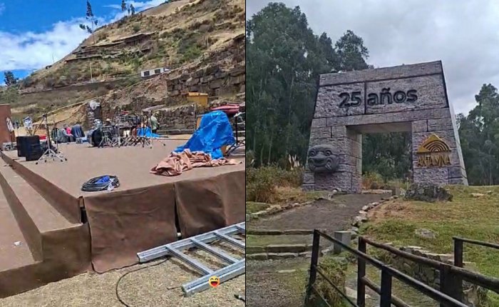 Retiran estructuras de Chavín de Huántar y no se realiza evento de Antamina
