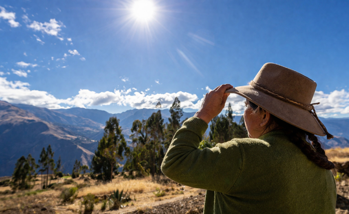 Alertan incremento de temperatura diurna en la sierra de Áncash hasta el 10 de abril
