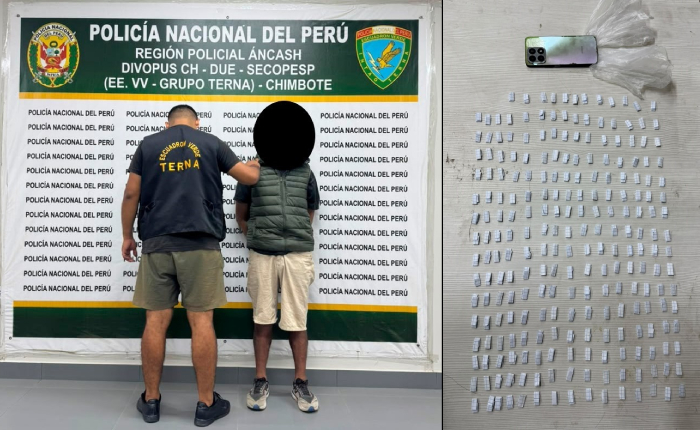 Sujeto es detenido con 237 ketes de PBC
